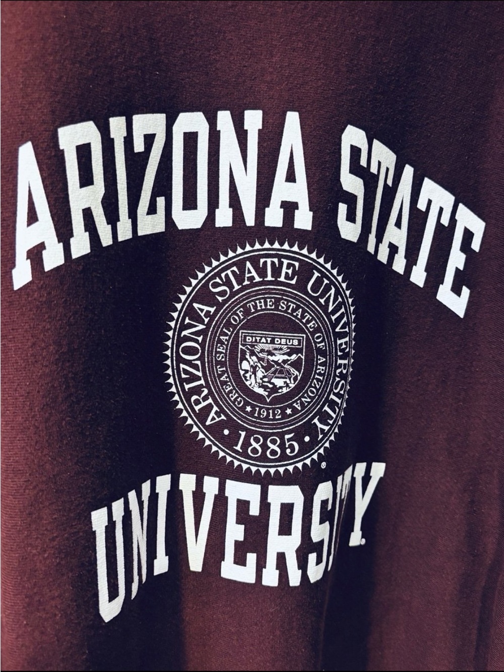 Vintage CHAMPION REVERSE WEAVE ARIZONA STATE UNIVERSITY Crewneck Sweatshirt - Picture 2 of 7